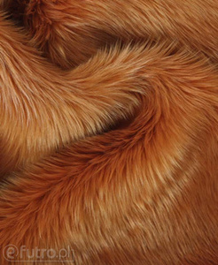 Ginger 029 Shaggy Faux Fur Pile Length 40 mm