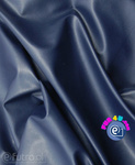 PORT 03 navy blue – lightly glossy faux leather