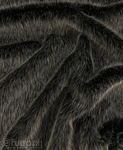 Black 365 Fox Faux Fur 60 mm