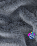 Grey 019 Shaggy Faux Fur Pile Length 40 mm