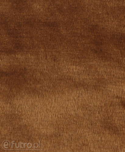 Brown 35540 Long Pile Plush Fabric Pile Length 17 mm