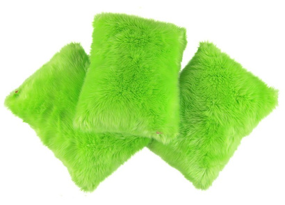 Decorative faux fur pillow SHAGGY