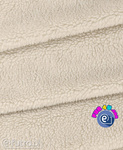 Light beige 315988 Teddy Sherpa Faux Fur Fabric Pile Length 8 mm