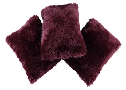 Decorative faux fur pillow SHAGGY