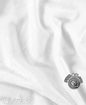 White 33540 - SII Short Pile Plush Fabric, piece 130 cm x 150 cm for sale as a whole