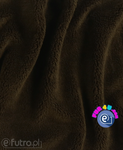 Brown 38552 Teddy Sherpa Faux Fur Fabric Pile Length 8 mm