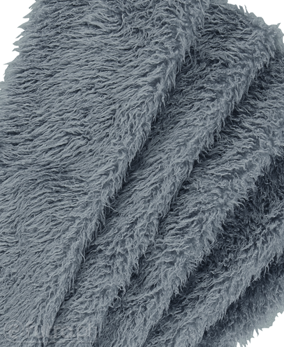 Grey 3350 Vicunia Faux Fur 25 mm