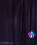 Dark Purple 12406 Velvet Fabric