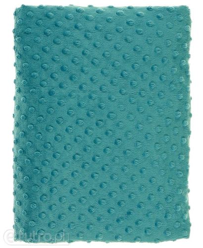 Turquoise 015/5 Minky Dots with 3D Pattern