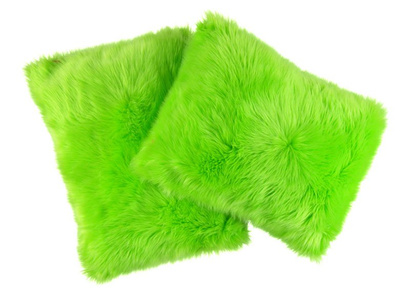 Decorative faux fur pillow SHAGGY