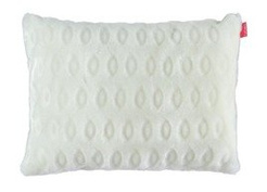  Decorative faux fur pillow CIRCLES
