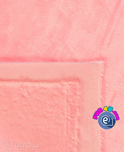 Pink 3155 Short Pile Plush Fabric Pile Length 9 mm