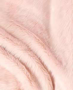 Pink 036 Shaggy Faux Fur Pile Length 40 mm