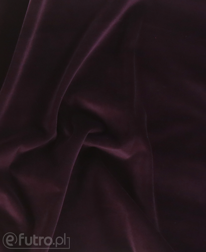 Burgundy 11492 Velvet Fabric