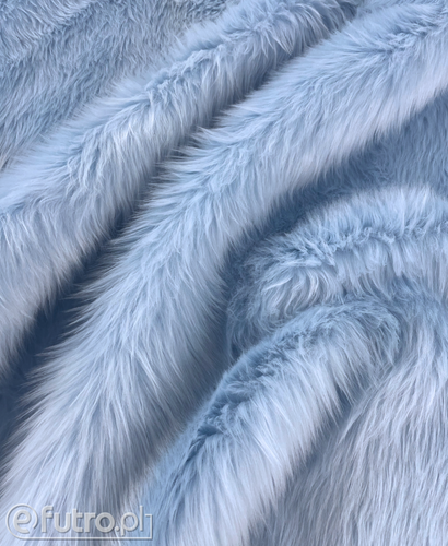 Baby Blue 134 Shaggy Faux Fur Pile Length 40 mm