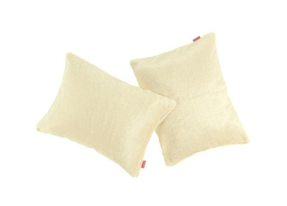Decorative faux fur pillow MINK