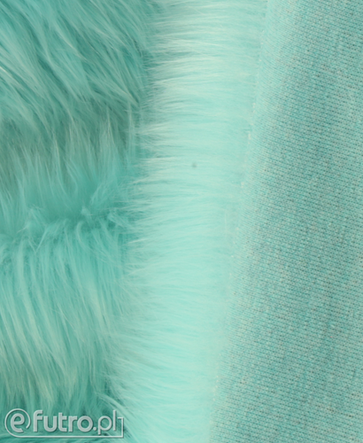 Mint 054 Shaggy Faux Fur Pile Length 40 mm 