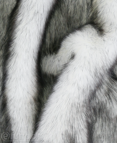 Ecru 56-19 Fox Faux Fur 60 mm