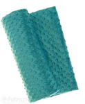 Turquoise 015/5 Minky Dots with 3D Pattern