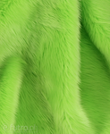  Lime Green 17L Shaggy Faux Fur Pile Length 40 mm