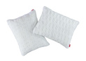 Decorative faux fur pillow CIRCLES
