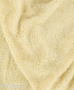 Beige 33569 - SII Lamb Sherpa Faux Fur Fabric, piece 60 cm x 142 cm for sale as a whole