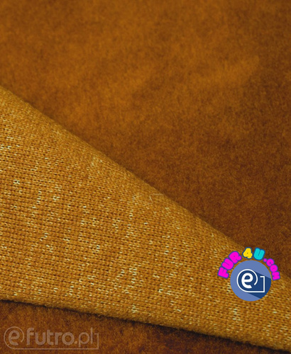 Ginger 3651 Short Pile Plush Fabric Pile Length 9 mm