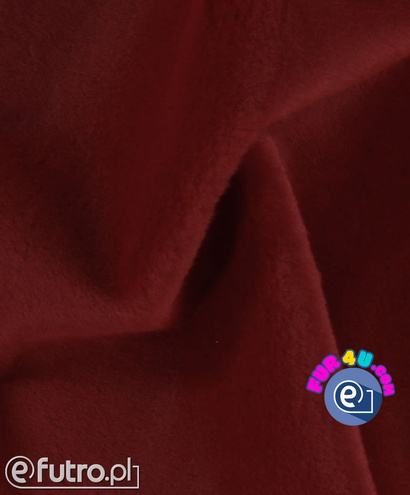 Red 315911 Furry Fabric - 9 mm