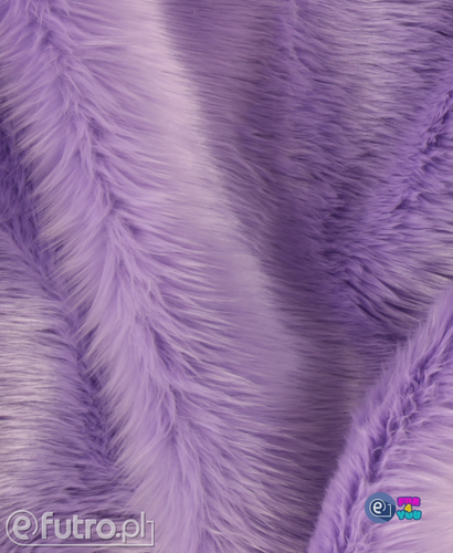 Lilac 044 Shaggy Faux Fur Pile Length 40 mm 