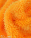 Orange 11 Fox Faux Fur 60 mm