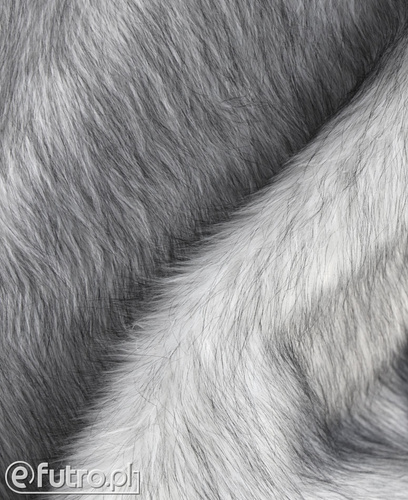 Grey Faux Fur Animal Wolf 315037