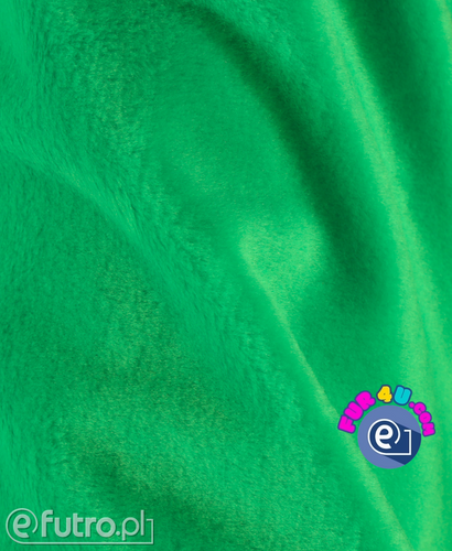 Light Green 3356 -SII Short Pile Plush Fabric,  piece 35 cm x 148 cm for sale as a whole