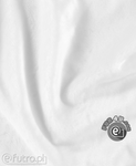 White 33540 - SII Short Pile Plush Fabric, piece 130 cm x 150 cm for sale as a whole