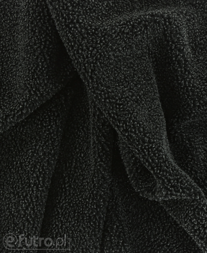 Black Teddy Sherpa Frosty Wool Faux Fur Fabric 34500 