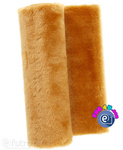 Beige 3459 - SII Short Pile Plush Fabric,  piece measuring 50 cm x 145 cm for sale as a whole