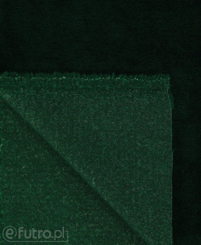 Dark Green 32572 Short Pile Plush Fabric Pile Length 9 mm