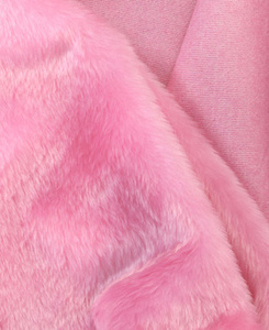 Pink 315964 Furry Fabric – 17 mm