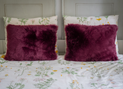 Decorative faux fur pillow SHAGGY
