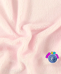 Pink 37590 Teddy Sherpa Faux Fur Fabric Pile Length 8 mm