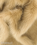 Beige 2P-6/9 Fox Faux Fur 60 mm