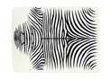 Decorative faux fur bedspread ZEBRA