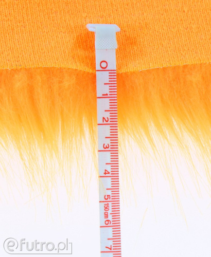 Orange 11 Fox Faux Fur 60 mm