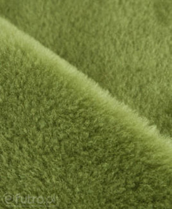 Green 34551 Furry Fabric - 9 mm