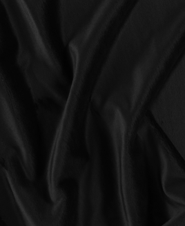 Dzianina Pluszowa KW 3354 czarny, materiał futerkowy o prosto strzyżonym włosiu o długości 9 mm
