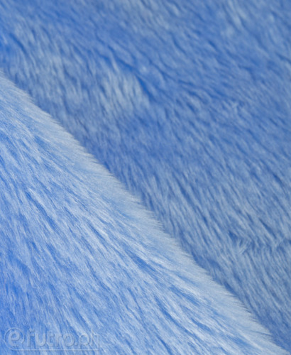 Dzianina Pluszowa DW 36556 niebieski, materiał futerkowy o prosto strzyżonym, miękkim włosiu o długości 17 mm