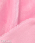 Dzianina Pluszowa DW 3155 różowy, materiał futerkowy o prosto strzyżonym, miękkim włosiu o długości 17 mm