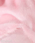 Dzianina Pluszowa DW 33560 jasny różowy, materiał futerkowy o prosto strzyżonym, miękkim włosiu o długości 17 mm