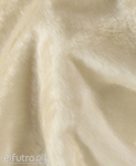 Dzianina Pluszowa DW 33569 beżowy, materiał futerkowy o prosto strzyżonym, miękkim włosiu o długości 17 mm