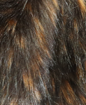MATERIAŁ FUTRZANY JENOT BRĄZOWY 810, gęste i miękkie futro o dużej puszystości z długością włosa do 90 mm