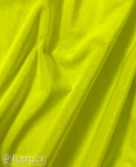 MINKI LEON PREMIUM 028 żółty, to aksamitna i miękka w dotyku dzianina w typie velboa, z włosem o długości 3 mm